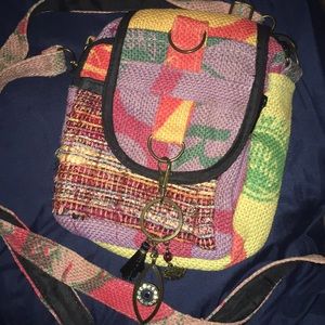 Small book sized shoulder bag